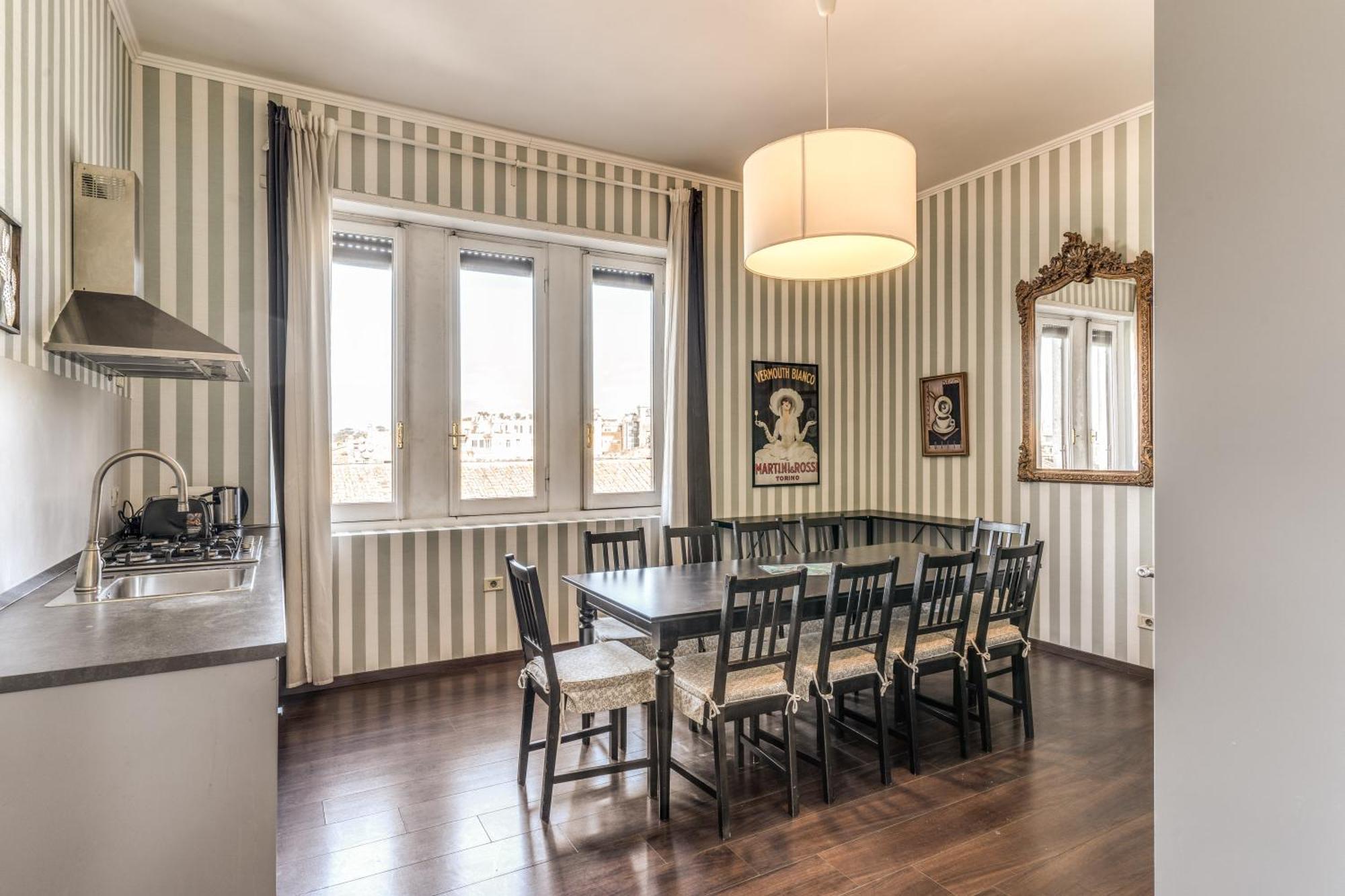 דירות רומא Downtown Srl - Imperial Panorama Penthouse מראה חיצוני תמונה