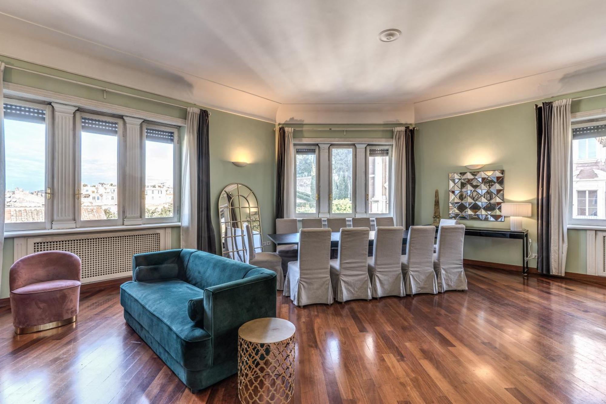 דירות רומא Downtown Srl - Imperial Panorama Penthouse מראה חיצוני תמונה
