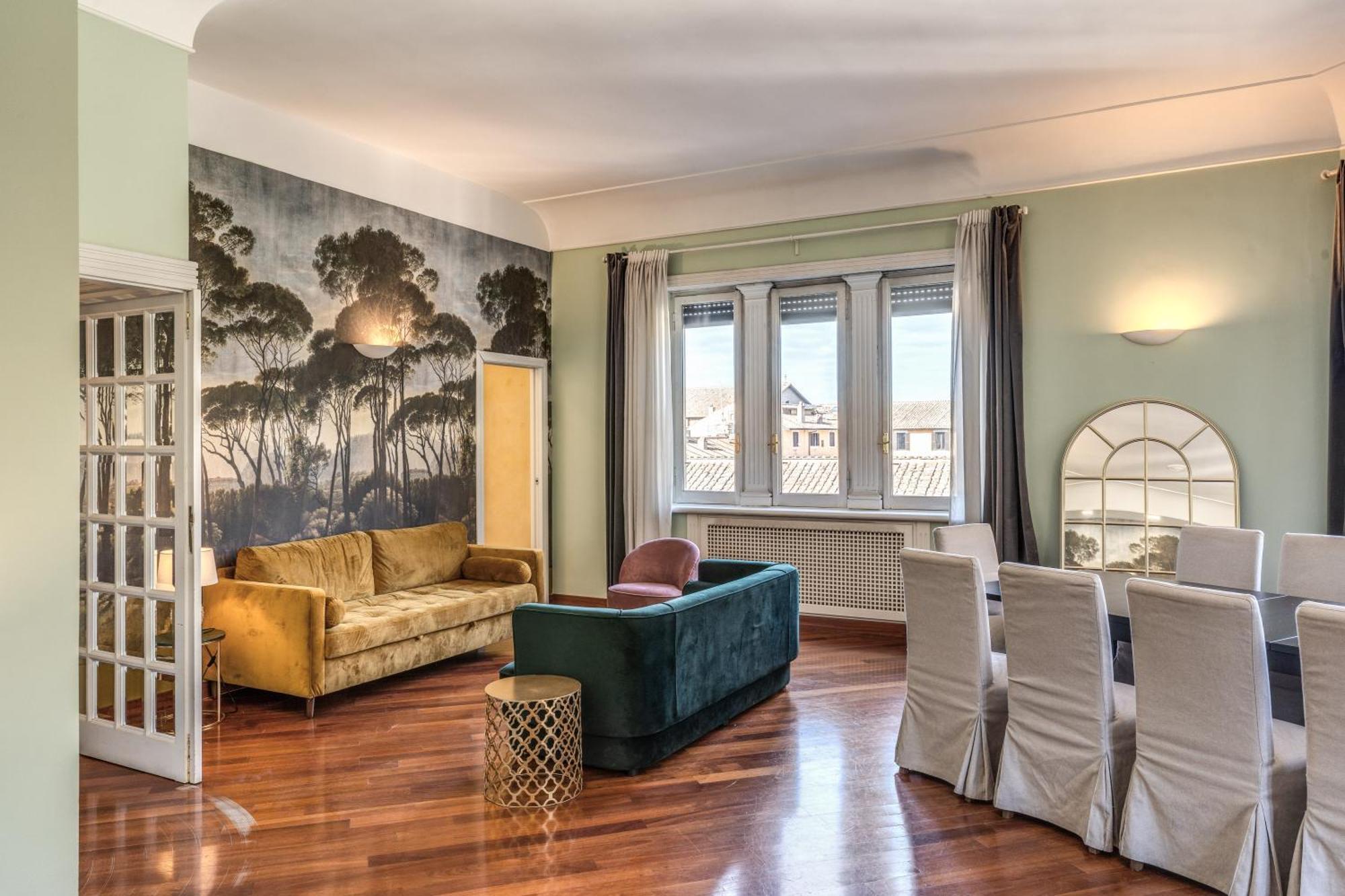 דירות רומא Downtown Srl - Imperial Panorama Penthouse מראה חיצוני תמונה