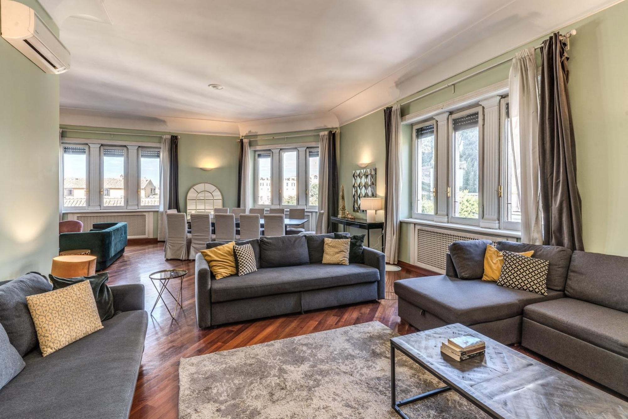 דירות רומא Downtown Srl - Imperial Panorama Penthouse מראה חיצוני תמונה